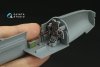 Quinta Studio QD32225 P-39N/Q Airacobra interior 3D-Printed coloured Interior on decal paper (Special Hobby) 1/32